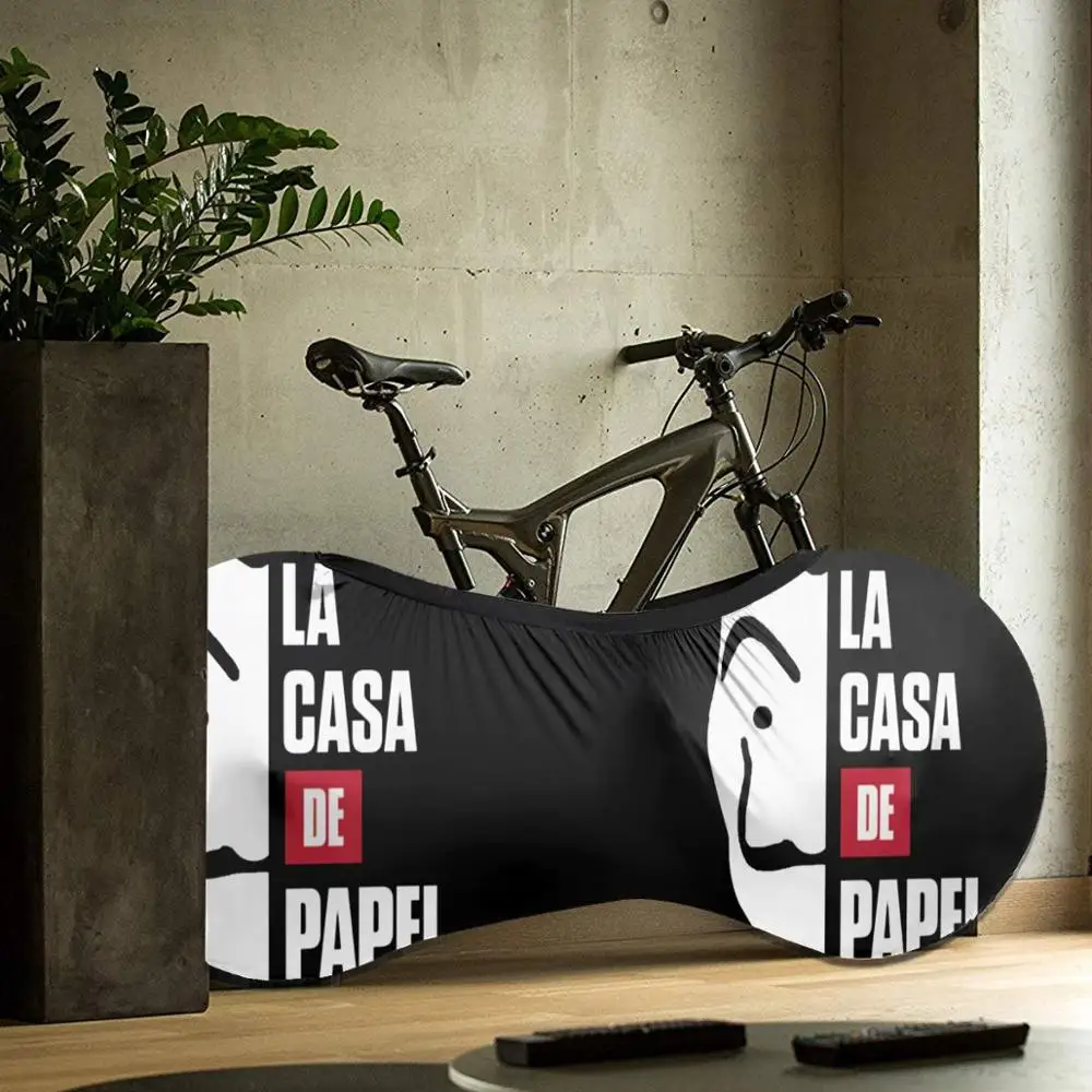 

2020 La Casa De Papel outdoor Bike Unique MTB waterproof Bicycle dust cover Custom biking motocross downhill BMX father gift