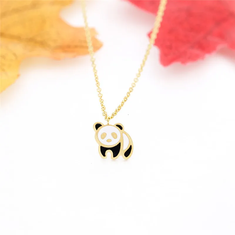 Великолепная сказка Новинка 2017 года Модные украшения Горячая Симпатичные панды