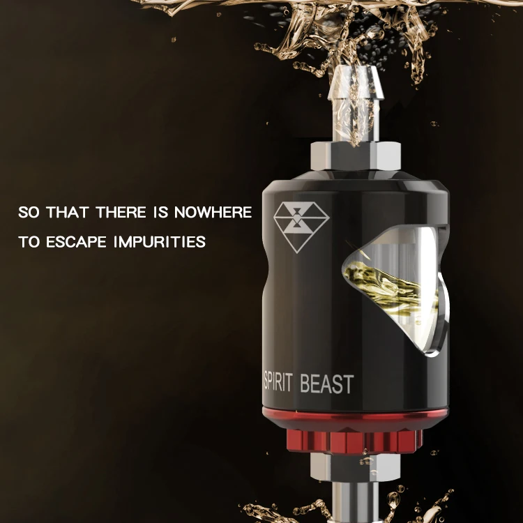 SPIRIT BEAST мотоциклетные универсальные бензиновые масляные фильтры из сплава с