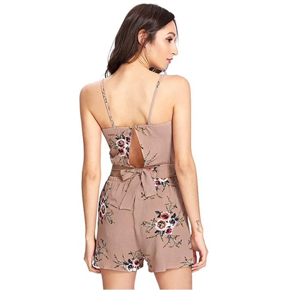 Летняя одежда для женщин 2020 модный топ без рукавов с цветочным принтом на