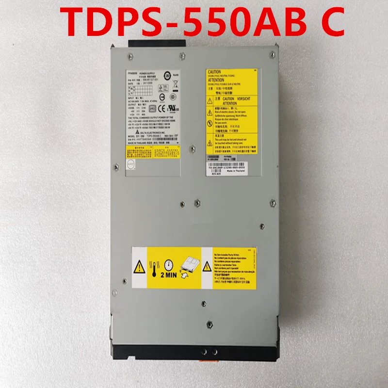 

90% New Original PSU For EMC AX4-5 550W Switching Power Supply TDPS-550AB C FPA550M 856-851327-001 0K196P