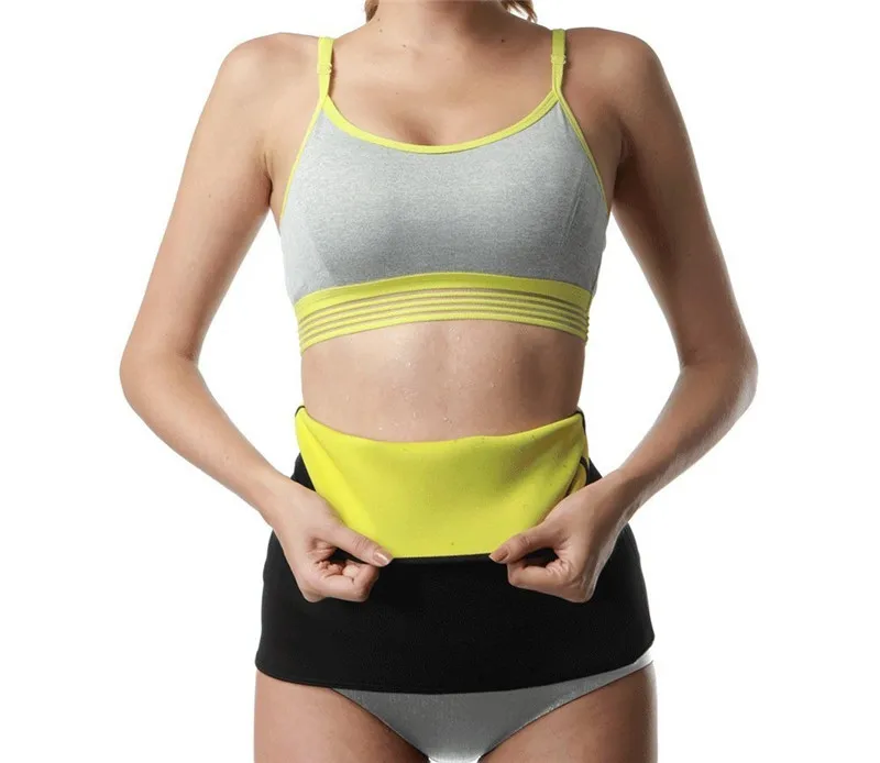 LAZAWG Women Waist Cincher Hot Sweat Belt Neoprene Waist Cincher Gym Workout Sauna Sweat Girdle Tummy Control Fat Burn Corset
