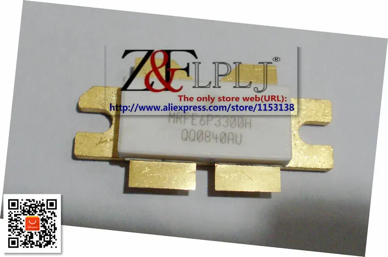 MRFE6P3300H MRFE6P3300HR3 MRFE6P3300HR5 860 МГц 300 Вт 32 В боковая Флюза радиочастотный МОП-транзистор
