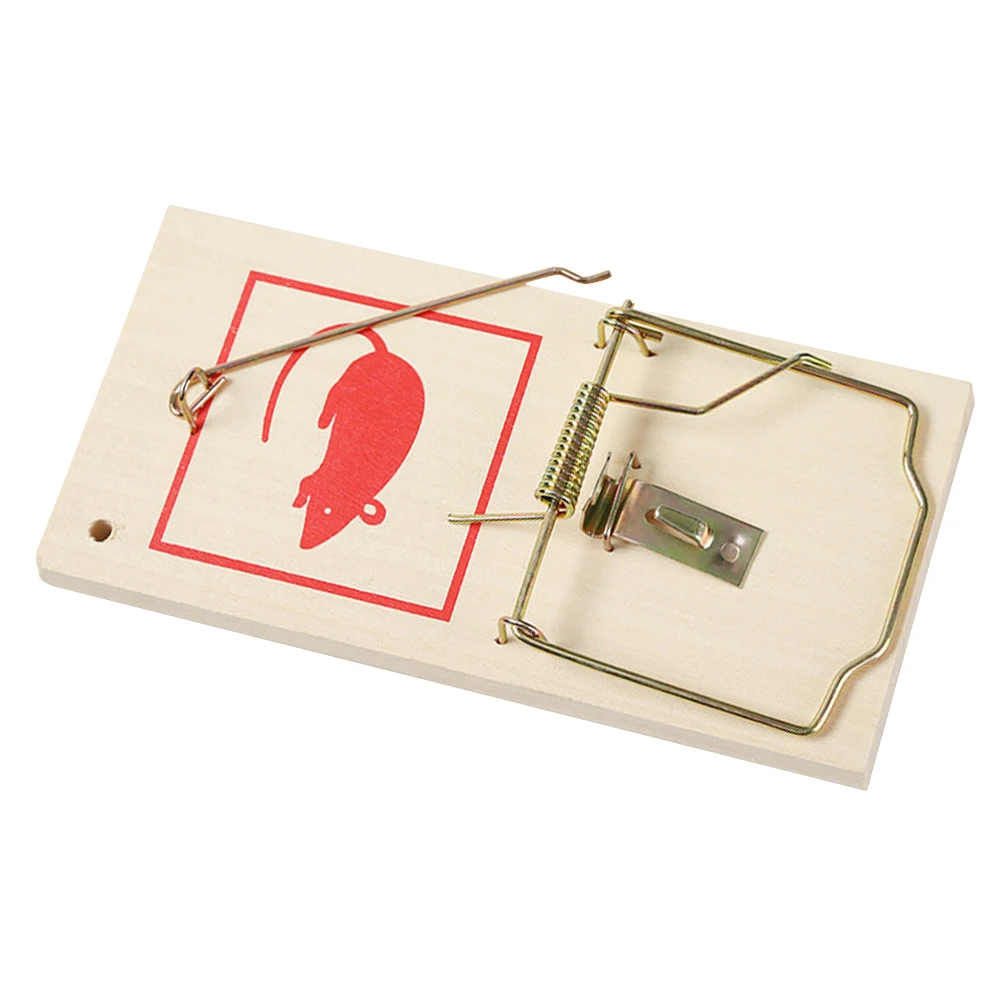 Экологичная многоразовая деревянная мышь-ловушка приманка мыши вермина