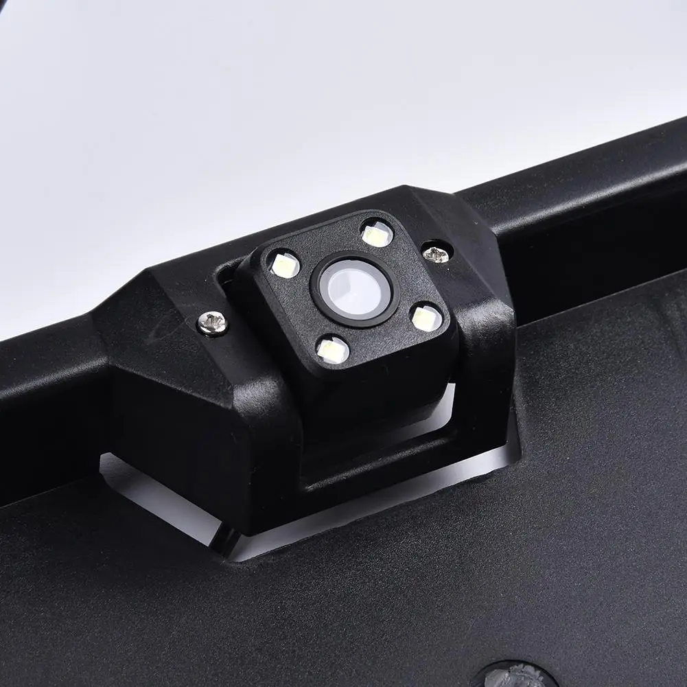 Автомобильная система заднего вида Европейский номерной знак Видео парковочный