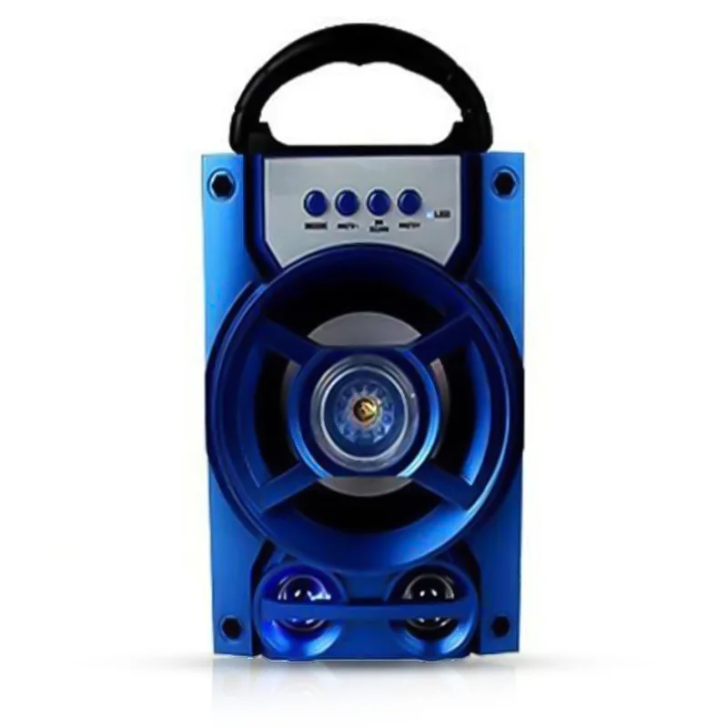 

Wireless Bass Stereo Sound System Protable Bluetooth Speaker With Led Light Speaker Support TF Card FM Radio Outdoor Travel