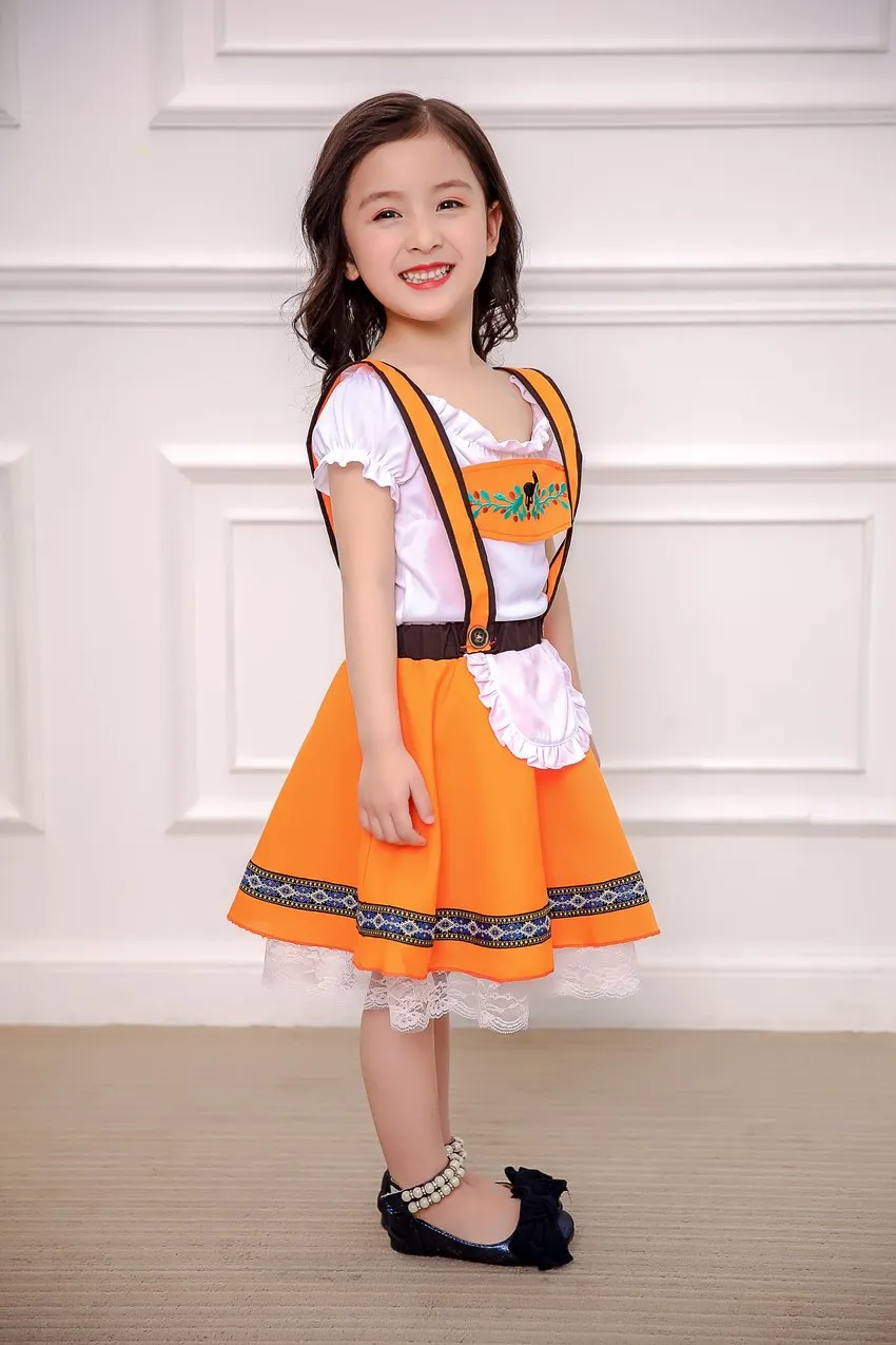 Костюм кожаный для мальчиков и девочек костюм косплея на Октоберфест