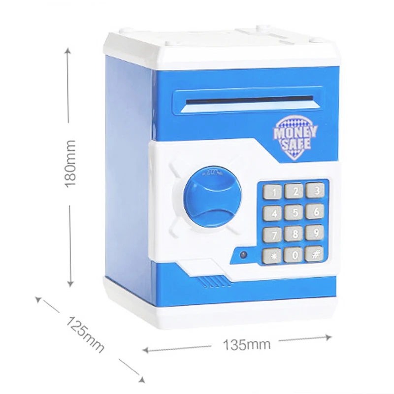 Автоматическая копилка прямоугольный безопасный депозит автоматическая для