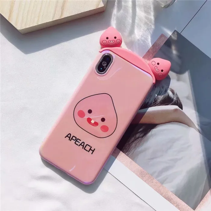 Для iPhone 11 Pro MAX футболка с рисунками из мультфильма «Улица Сезам», жабы, кролика, Розовая пантера синий свет IMD чехол для iPhone Xs XR Xs Max X 6 6s7 8 Plus - Цвет: 11