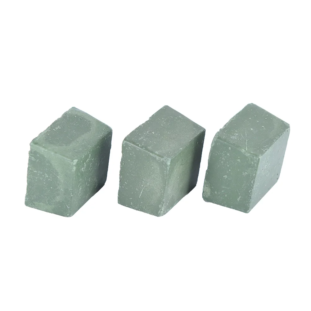 Зеленый бар Полировка Воск соединение кожа Strop заточка ручной работы ремесло