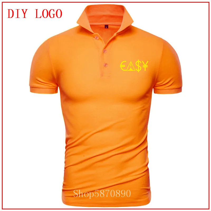 Мужская футболка с принтом Easy Money желтая в стиле хип-хоп модная 2020 | одежда