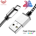 MUSTTRUE usb type-C кабель для samsung Galaxy S9 S8 Быстрая зарядка type-C мобильный телефон зарядка USB C кабель для Xiaomi Redmi Note 7