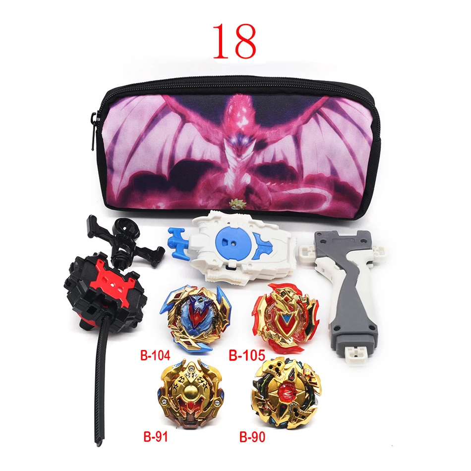 20 Стиль Beyblade Burst Launcher Bey Blade сумка Beyblade Топ игрушки спиннинг гироскоп металлический для 4d мальчика и девочки подарок