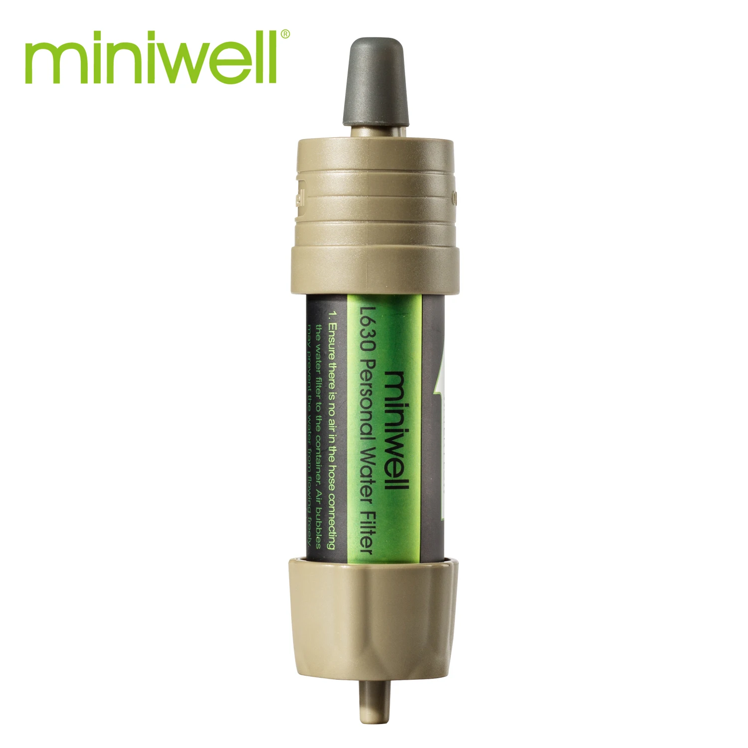 Портативный военный Водяной фильтр для выживания miniwell до 0 1 микрон|filtering water