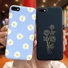 Чехол-накладка для Huawei Y5 Lite 2018, Y5 2018, DRA-LX5, с рисунком маргариток, подсолнухов, для девочек, силиконовый, ярких цветов, Y5 Prime 2018