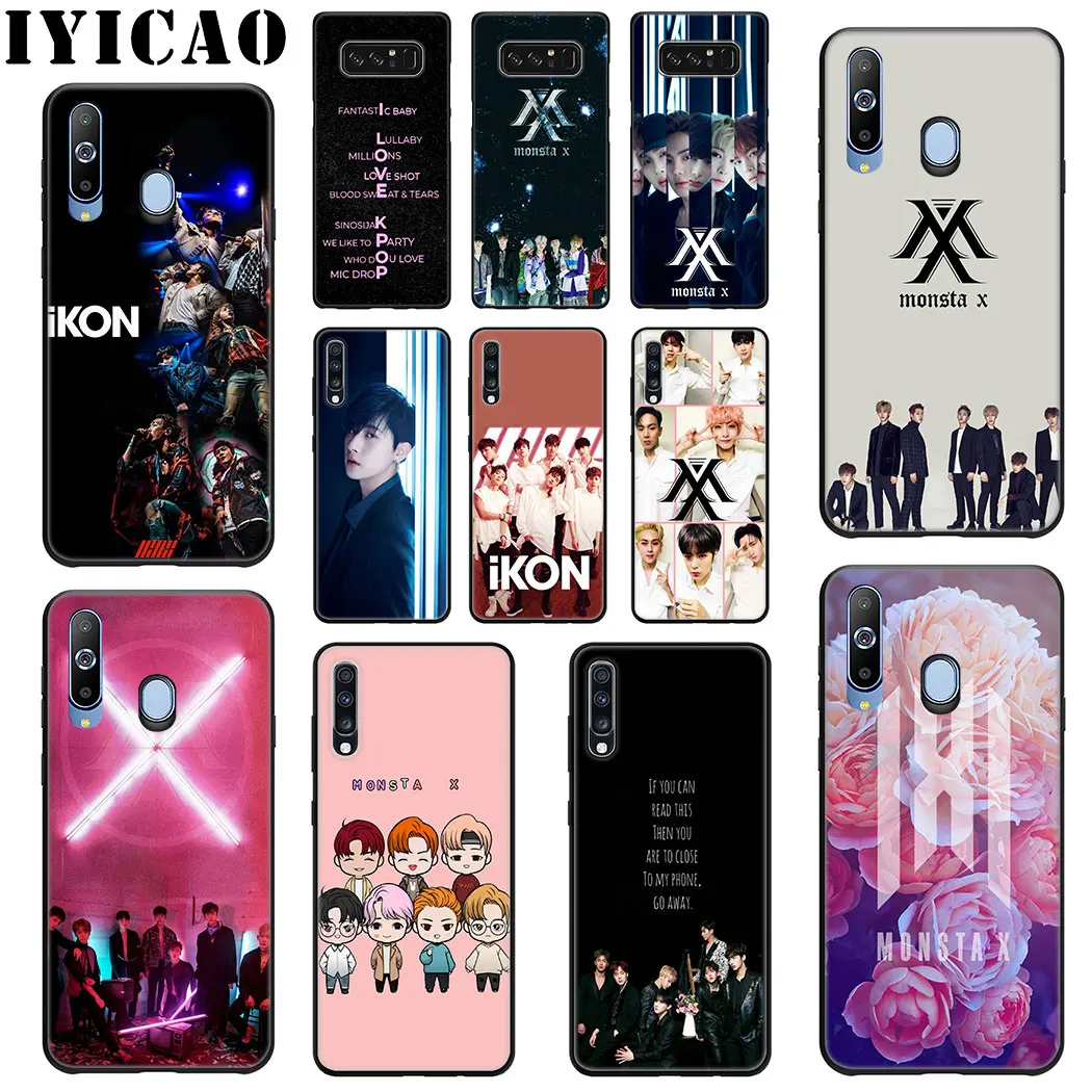 KPOP K.A.R.D MONSTA X NCT 127 Мягкий силиконовый чехол для Samsung Galaxy Note 10 8 9 Plus A10s A20s A30s A40s A50s A70s TPU