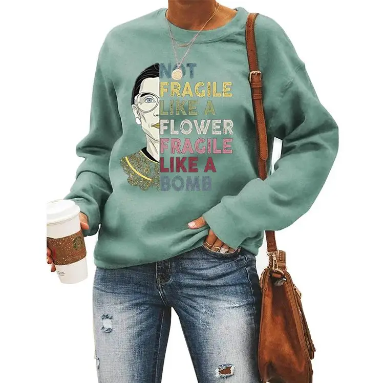 

Sudadera vintage women hoodies long sleeve face printing Sports sweatshirt harajuku women clothing tops sudaderas ropa de mujer