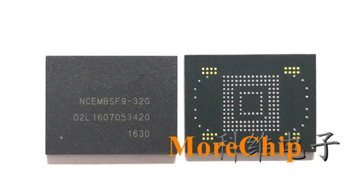 NCEMBSF9 32G eMMC BGA169 NAND Flash IC 32 ГБ чип памяти спаянный шар 2 шт./лот|Платы для мобильных