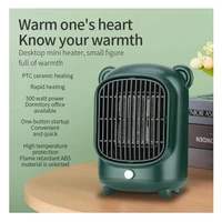 500w fan heater fast heating stove radiator 220v mini hand foot warmer desktop household electric heater fan heater for home