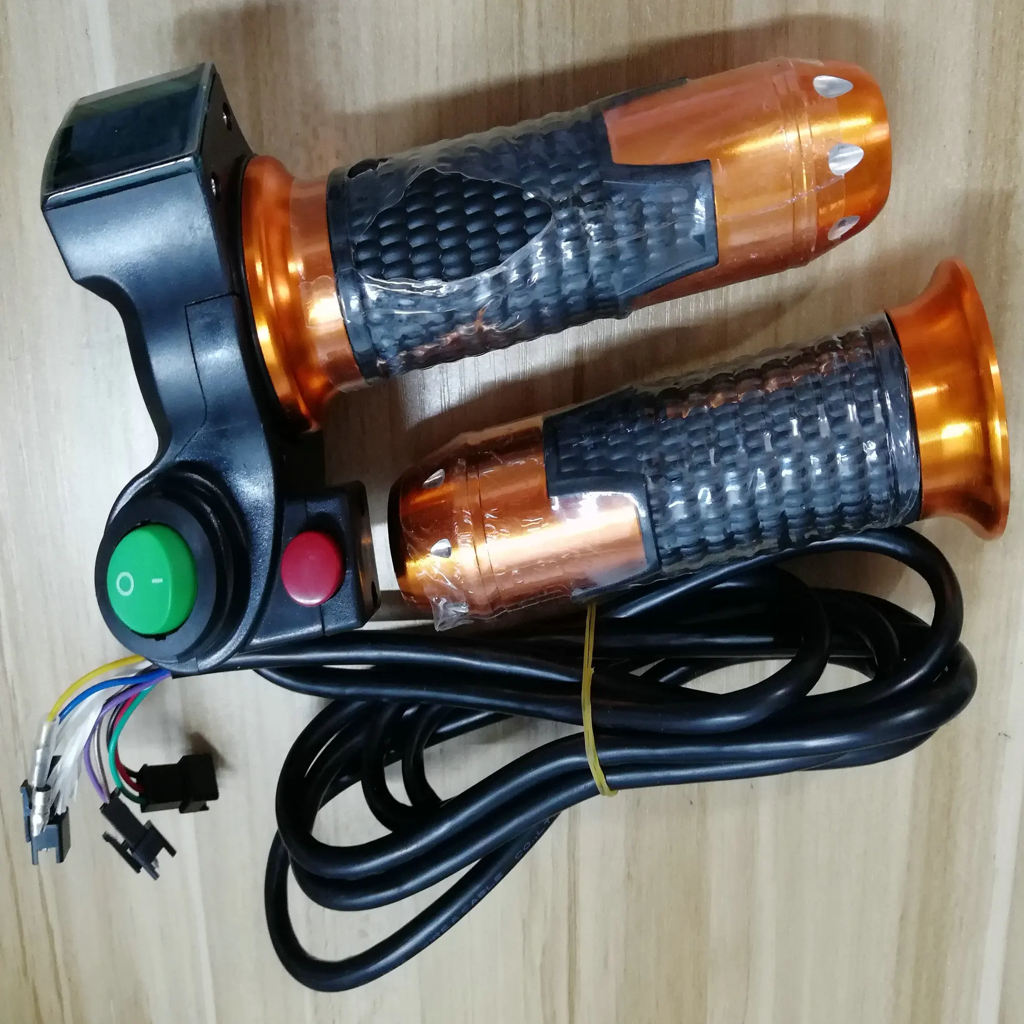 12-120v Напряжение метр + дроссельная заслонка 2 переключатели для электрический