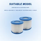 1 шт купальный картридж для фильтра бассейна для Bestway Flowclear Размеры VI для выкладки Z-спа-Майами-Палм-Спрингс Париж Монако