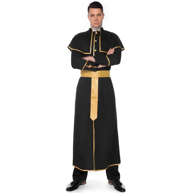 Карнавальный костюм на Хэллоуин для мужчин богов отца костюмы в стиле ретро с