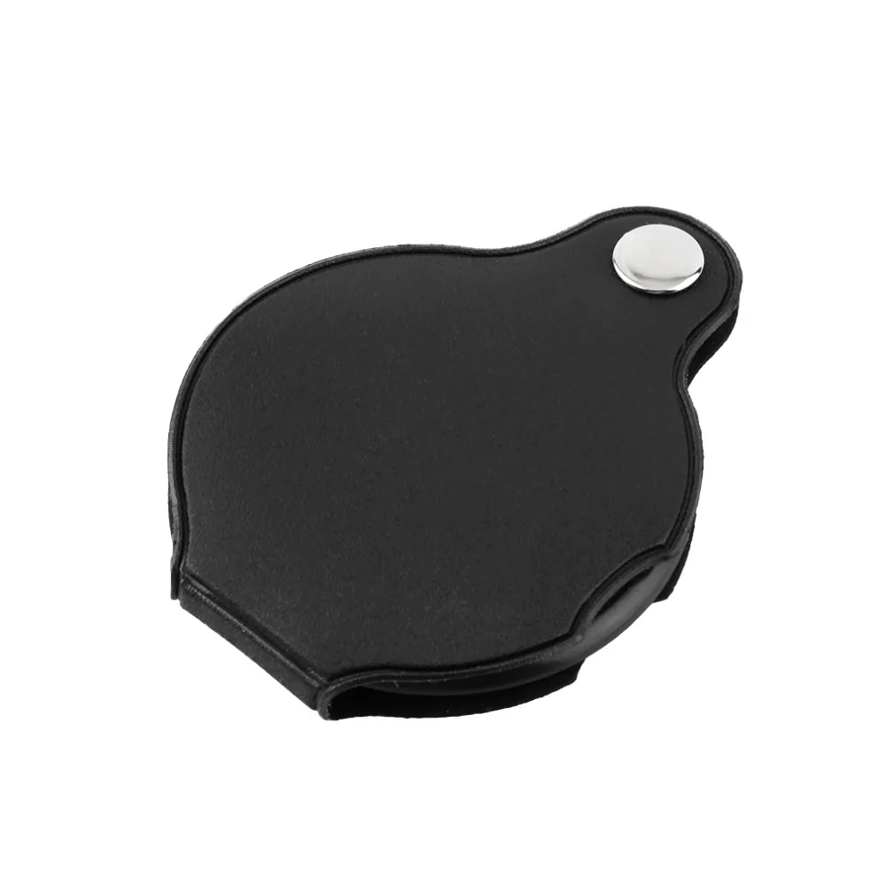 Складная Ювелирная мини-лупа 5X 45 мм увеличительное стекло лупа линза |