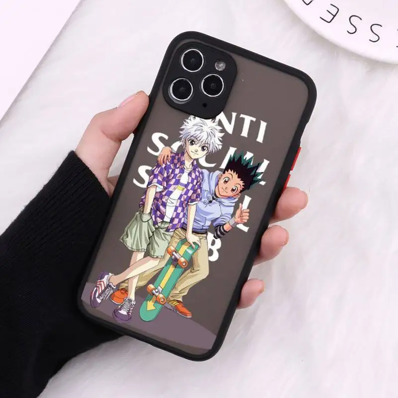 

HUNTER x HUNTER 1 Phone Case Matte For iPhone 12 Mini 11 Pro XR XS Max 7 8 Plus X Hard PC Back Cover