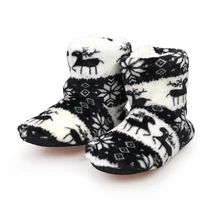 Pantoufles d'hiver en fourrure pour femmes, tongs en peluche, en coton, chaussures d'intérieur, pour la maison  (2)