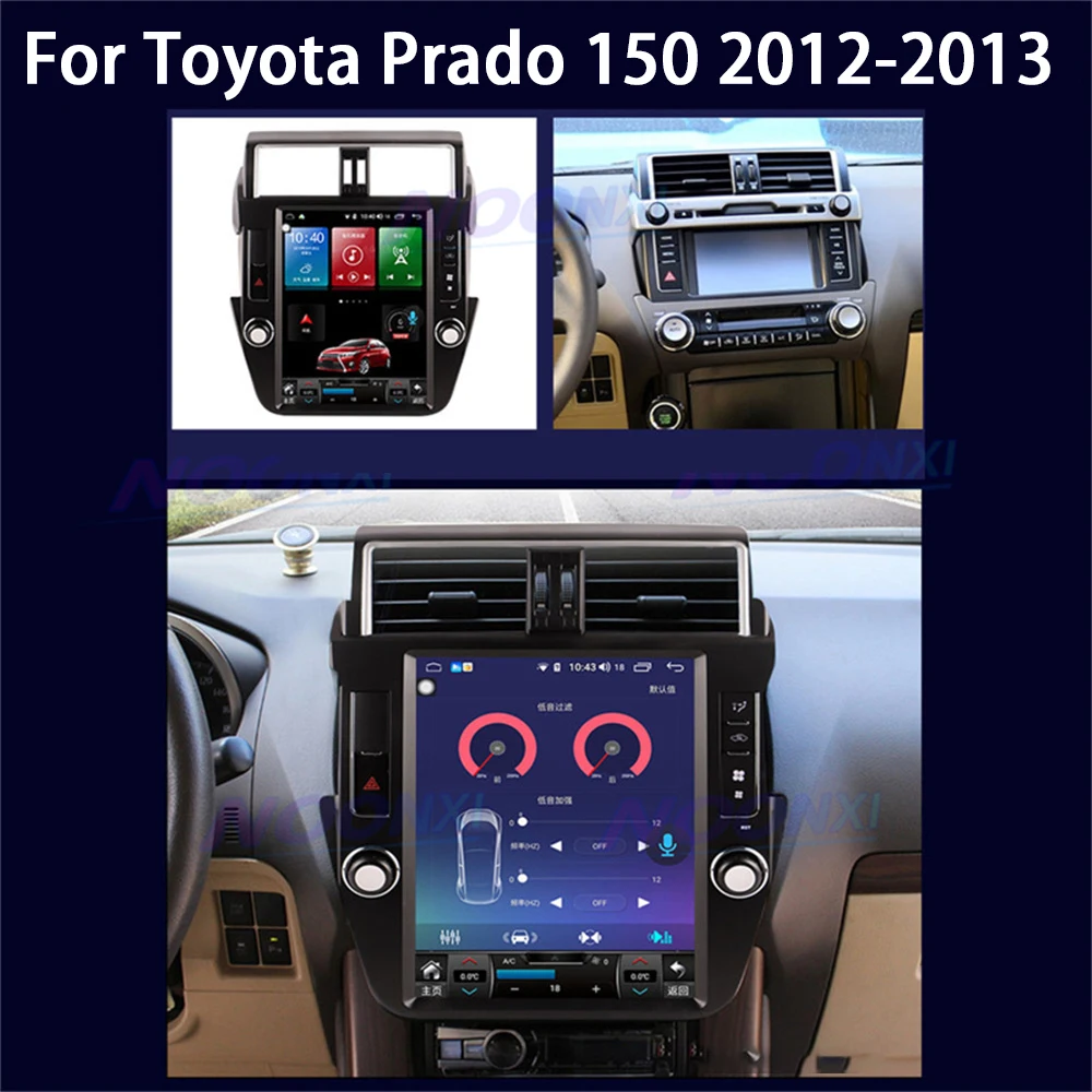 128G Android 11 для Toyota Land Cruiser Prado 150 2012-2013 автомобильное радио стерео автомобильный