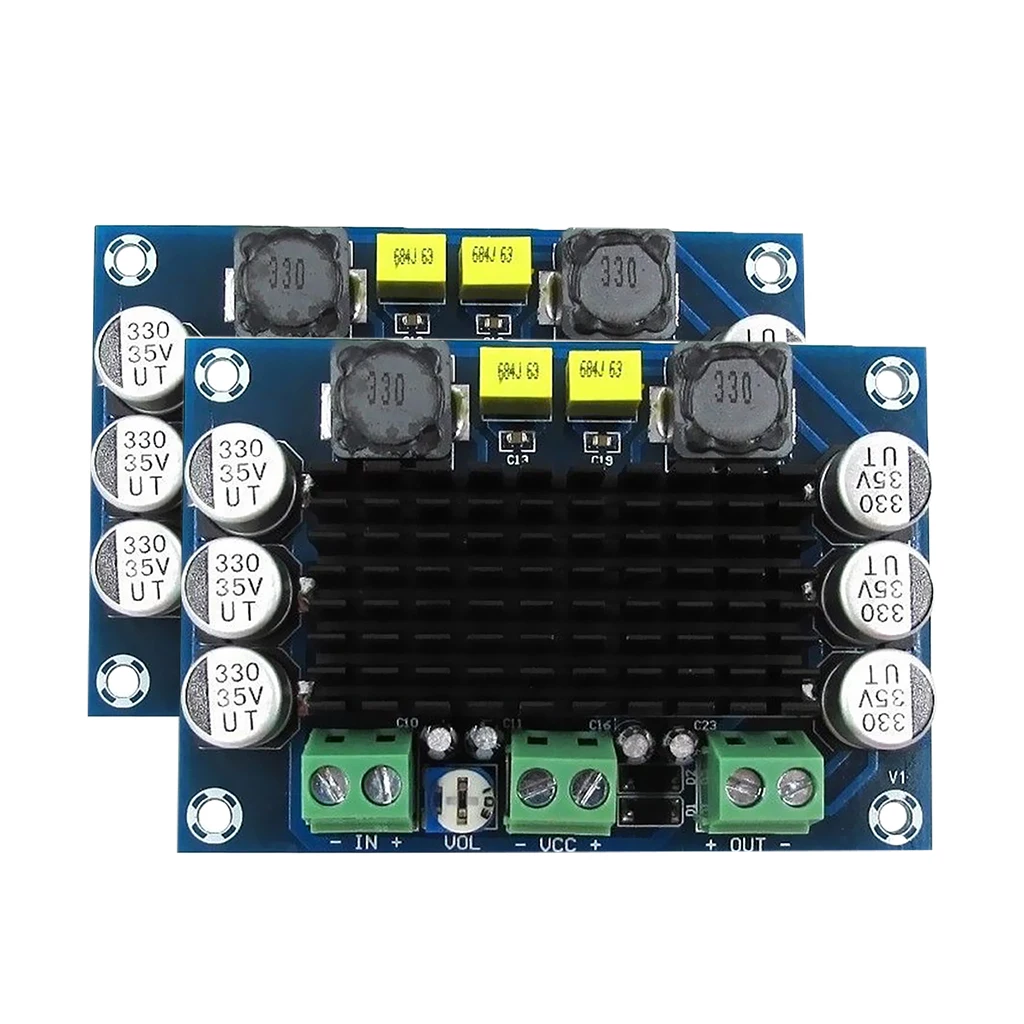 

2 шт./компл. TPA3116D2 100 Вт моно канальный аудио стерео цифровые Мощность модуль усилителя