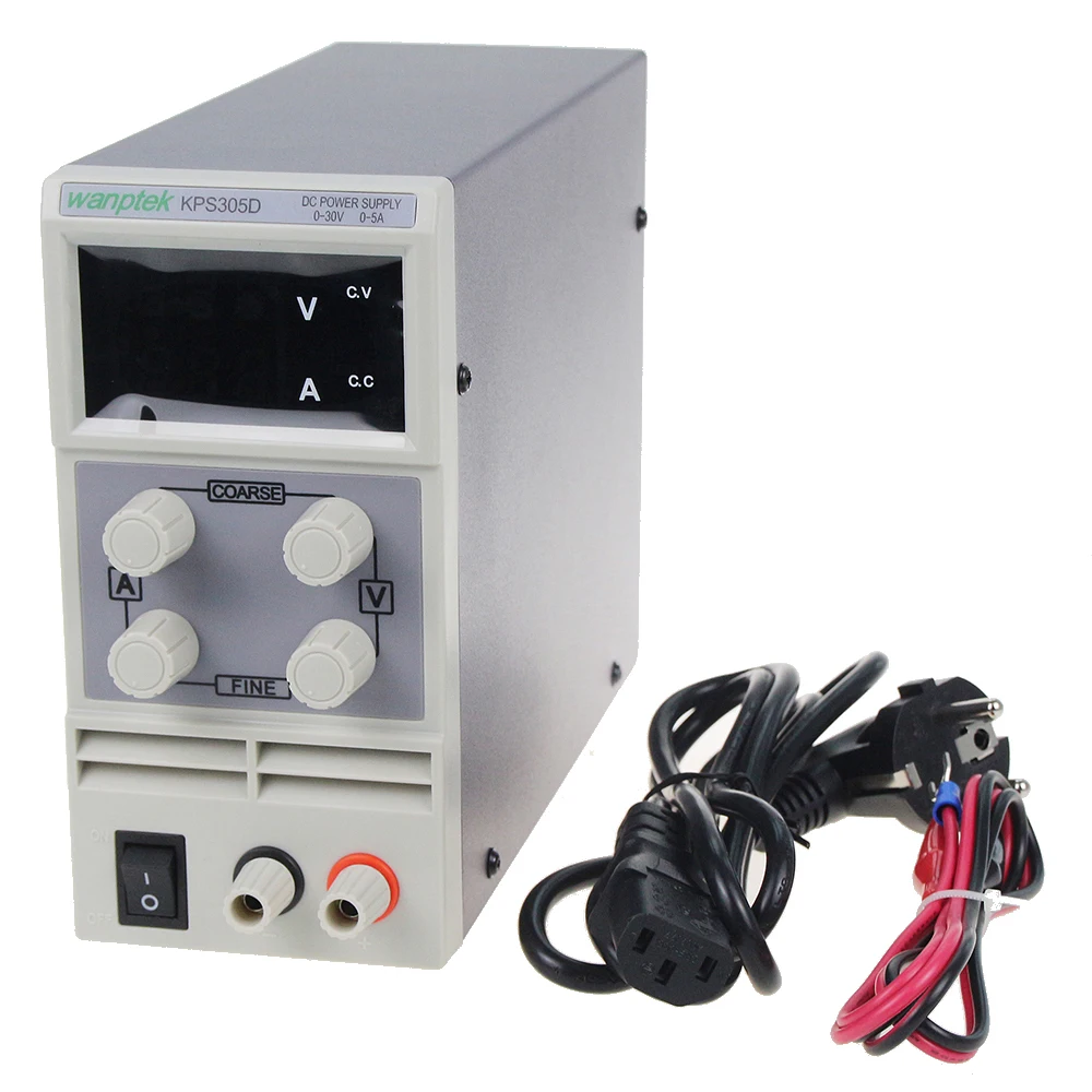 KPS305D 30V 5A переключатель постоянного тока источник питания 0,1 V 0.01A цифровой дисплей Регулируемый мини источник питания постоянного тока