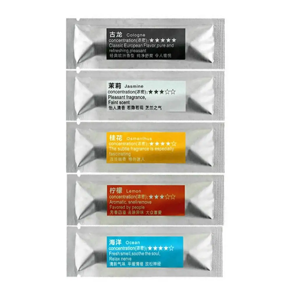 

5Pcs Car Air Freshener Purifier Solid Perfume Diffuser Stick Replacement Cores Aromatherapy Clip Solid Perfume Diffuser