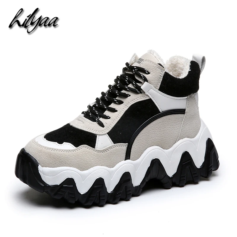 Новинка женские модные кроссовки на платформе удобная женская повседневная