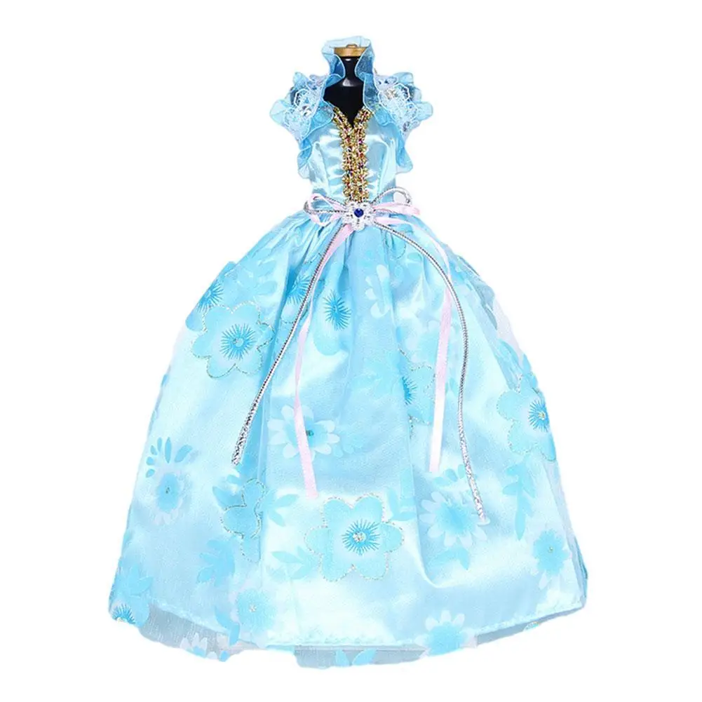 

Elegant Handmade Wedding Princess Dress Doll Accessories Baby Gift Girls Birthday Variety Of Ornaments Toys Fantasy A Style U5N9