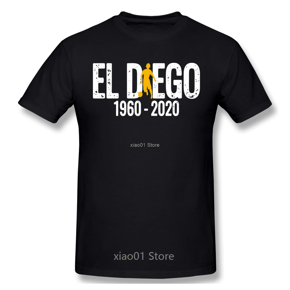 

Maradona El Diego T Shirt Plus Size Cotton Crewneck Custom Short Sleeve Tshirt Men