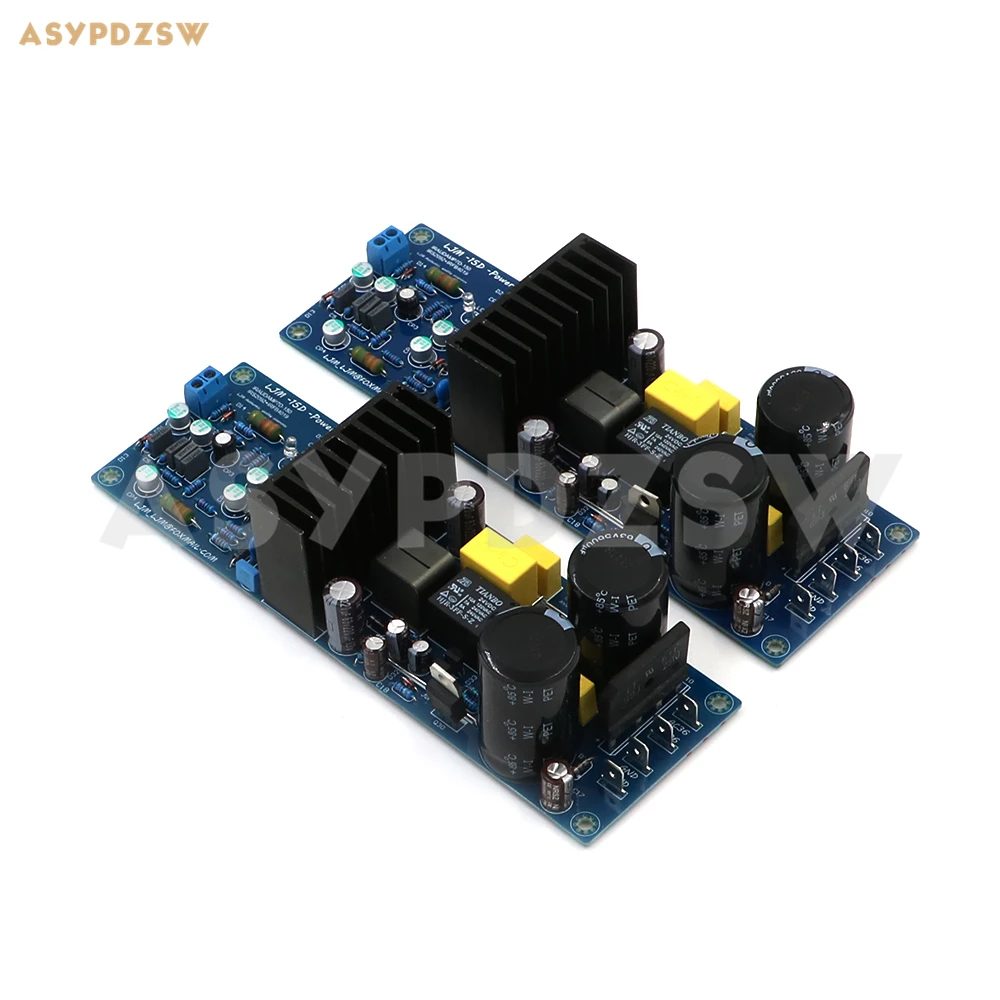 2-канальный цифровой усилитель мощности IRS2092 IRFB4019 L15D-POWER с защитой питания готовая