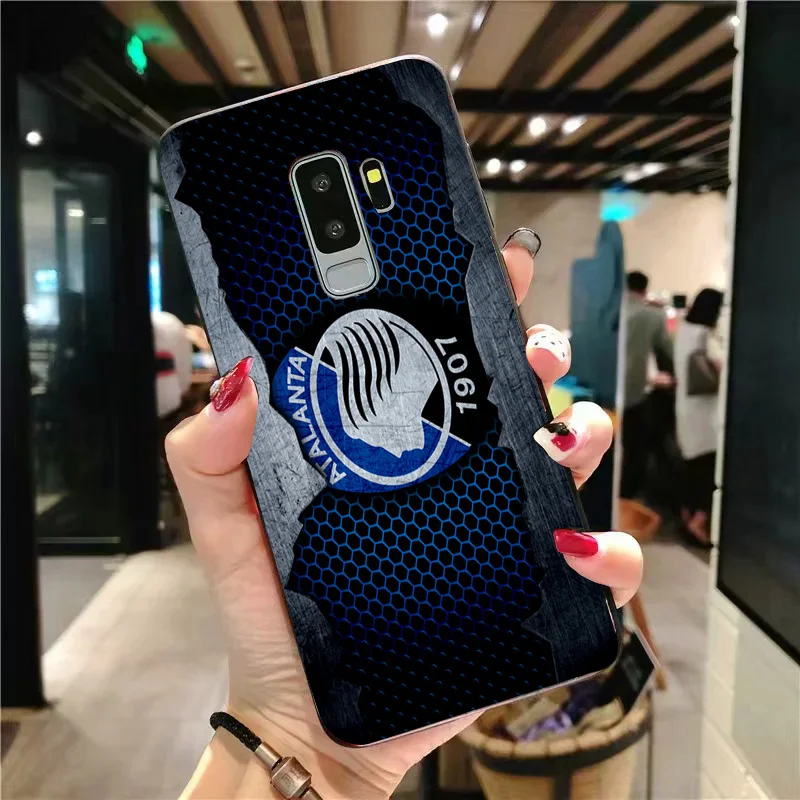Чехол для телефона Zapata чехол Samsung Galaxy S10 S8 S9 Edge DIY черный мягкий TPU Atalanta FC A9 C10 C9 J7 Max