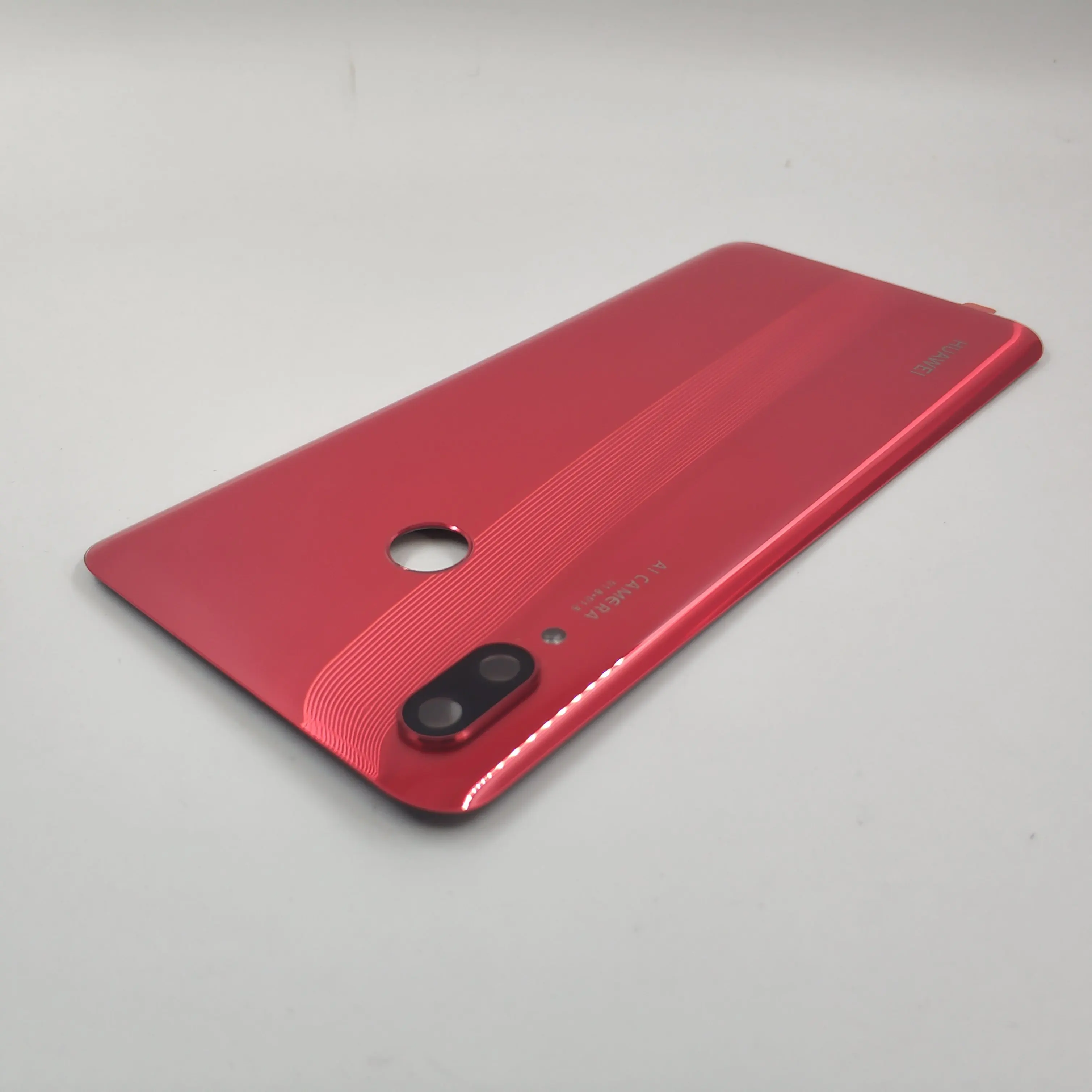 6,3 дюймов для huawei Nova 3 Nova3 стеклянная задняя крышка для батареи, чехол для двери, задняя часть с объективом для камеры+ клейкая наклейка