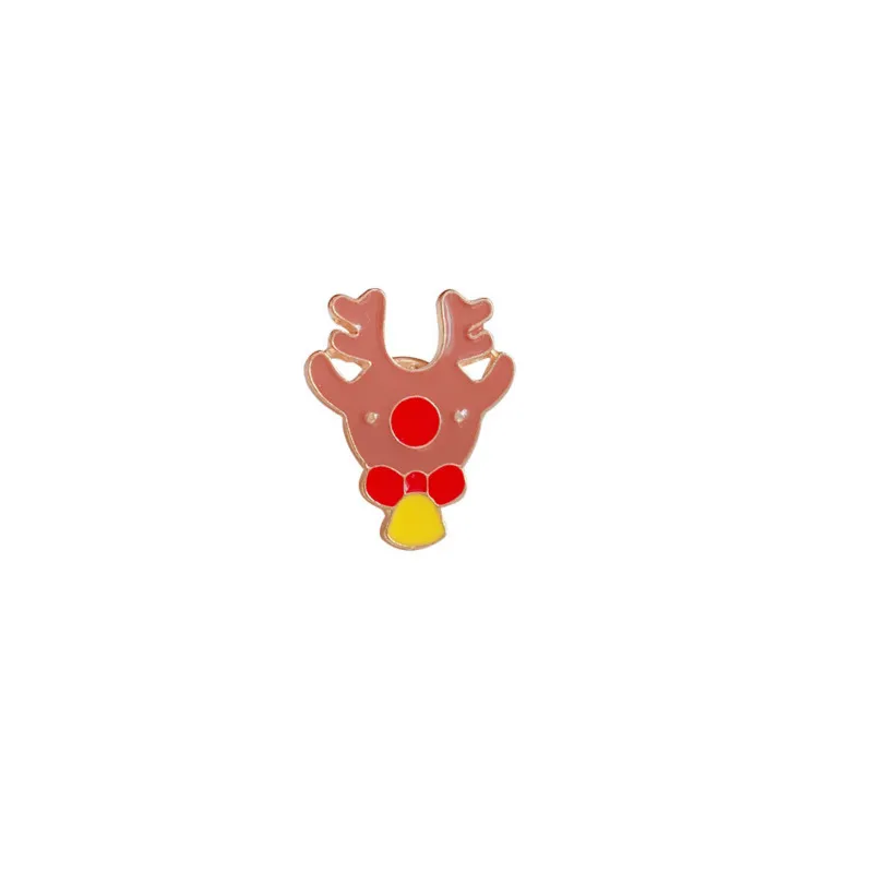 

Cartoon Lovely Acrylic Badge Resin Elk Brooch New Year Ornaments Clothing Accessories Christmas Gift Fashion Jewelry