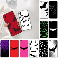huagetop goth vampire bat gothic grunge soft phone case capa for vivo y91c y17 y51 y67 y55 y7s y81s y19 v17 vivos5