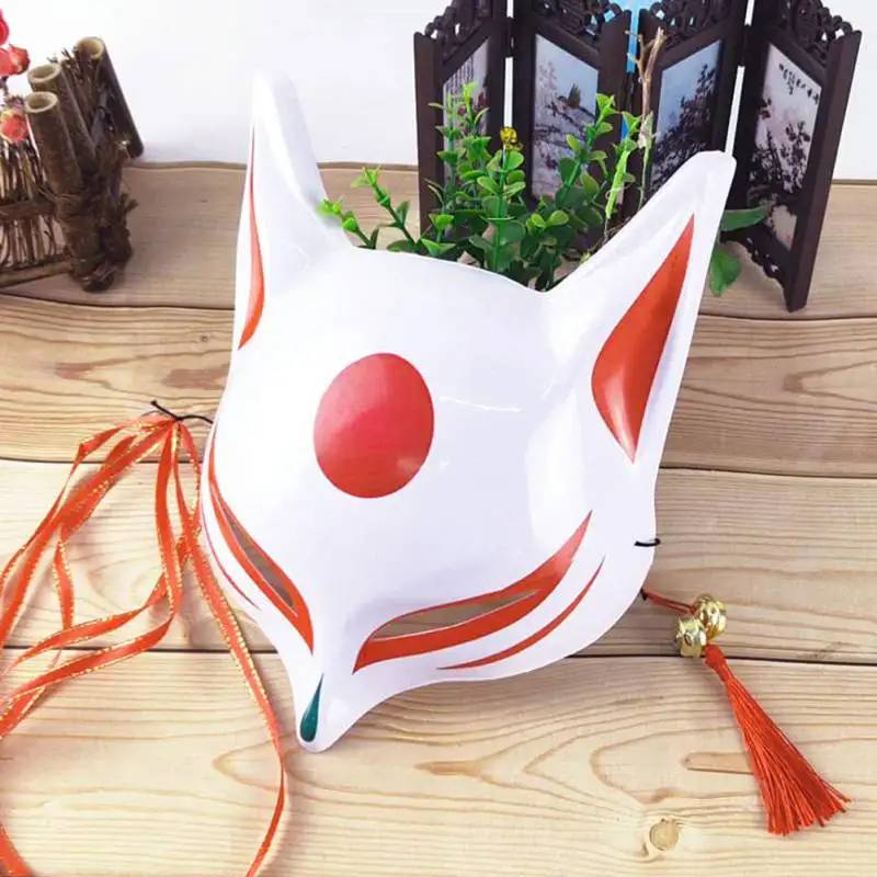 Новая маска для Хэллоуина маскарадное платье с лисой Полулицо ручная