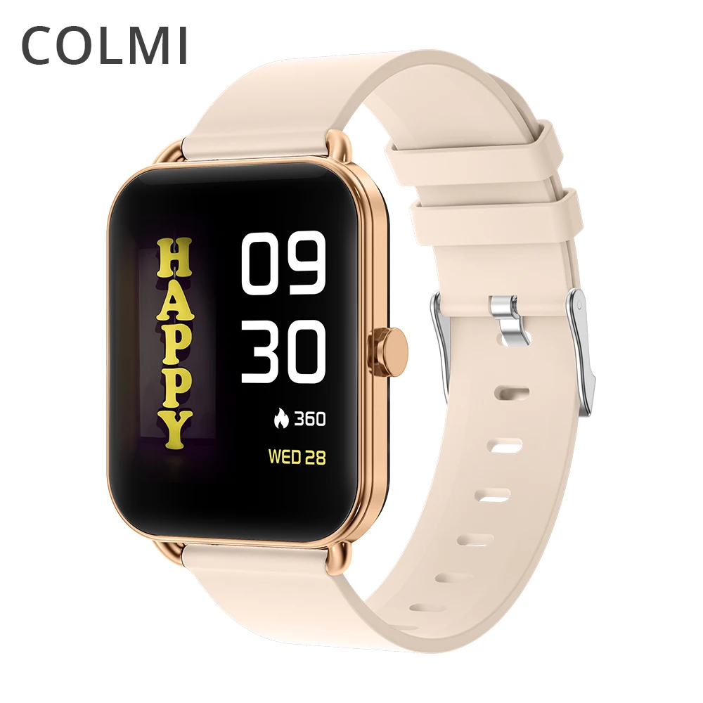 

COLMI P18 1.6 Inch Smart Watch Women Body Temperature Test Fitness Tracker IP67 Waterproof Smartwatch For Android Xiaomi Phone