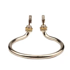 1 кВт 220 В электрическое сопротивление нагрева Шестигранная головка с винтовым изгибом электропластины круглой формы тепловые трубы для жидкости нагрева