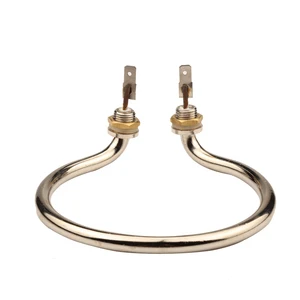 1 кВт 220 В электрическое сопротивление нагрева Шестигранная головка с винтовым изгибом электропластины круглой формы тепловые трубы для жидкости нагрева