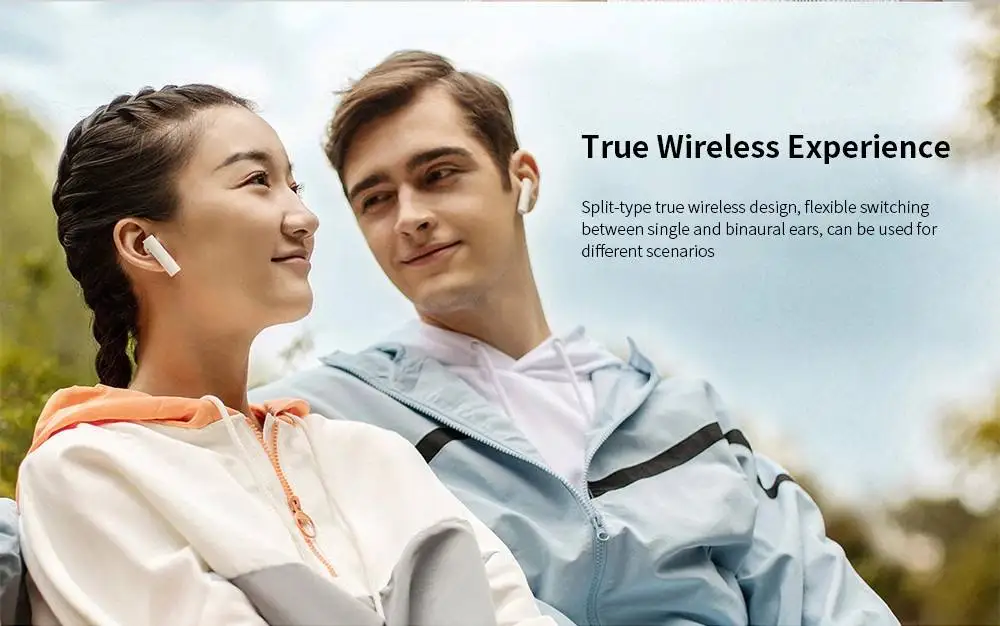 Xiaomi Air 2 TWS bluetooth наушники гарнитура с шумоподавлением LHDC HD 14,2 мм динамический двойной микрофон ENC автоматическая пауза управление