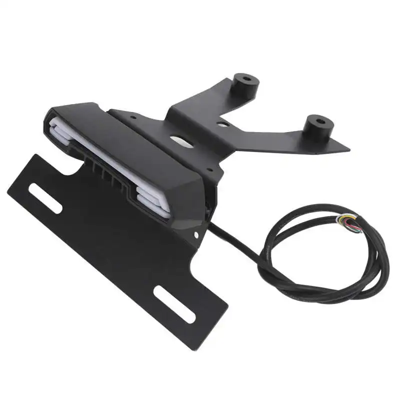 

License Plate Holder LED Tail Light Multifunctional for Motorcycle
