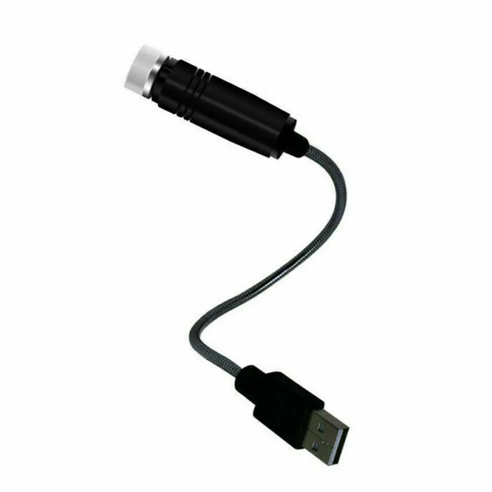 

2pcs Car Accessories Interior USB Atmosphere Lamp Ambient Star Night Lights Space Saving For Car High Performance Romantic