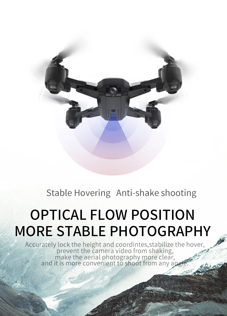 Профессиональный wifi FPV с 4K камерой широкоугольный HD режим удержания складной рычаг RC Квадрокоптер Дрон X Pro RTF Дрон для подарка