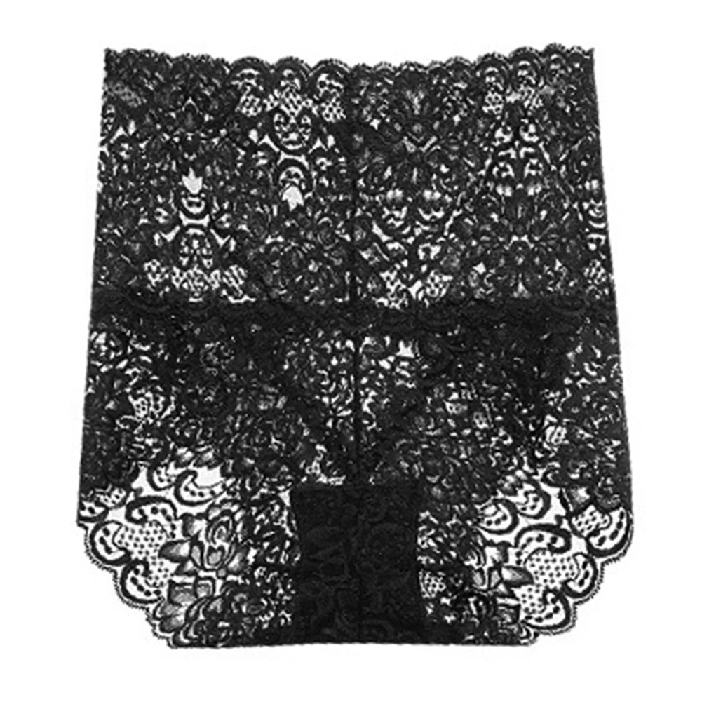 

Women Sexy Lace Underwear High Waist Knickers Lace Panties Flowers Seamless Briefs Sexy Underwear Hollow Out Panties